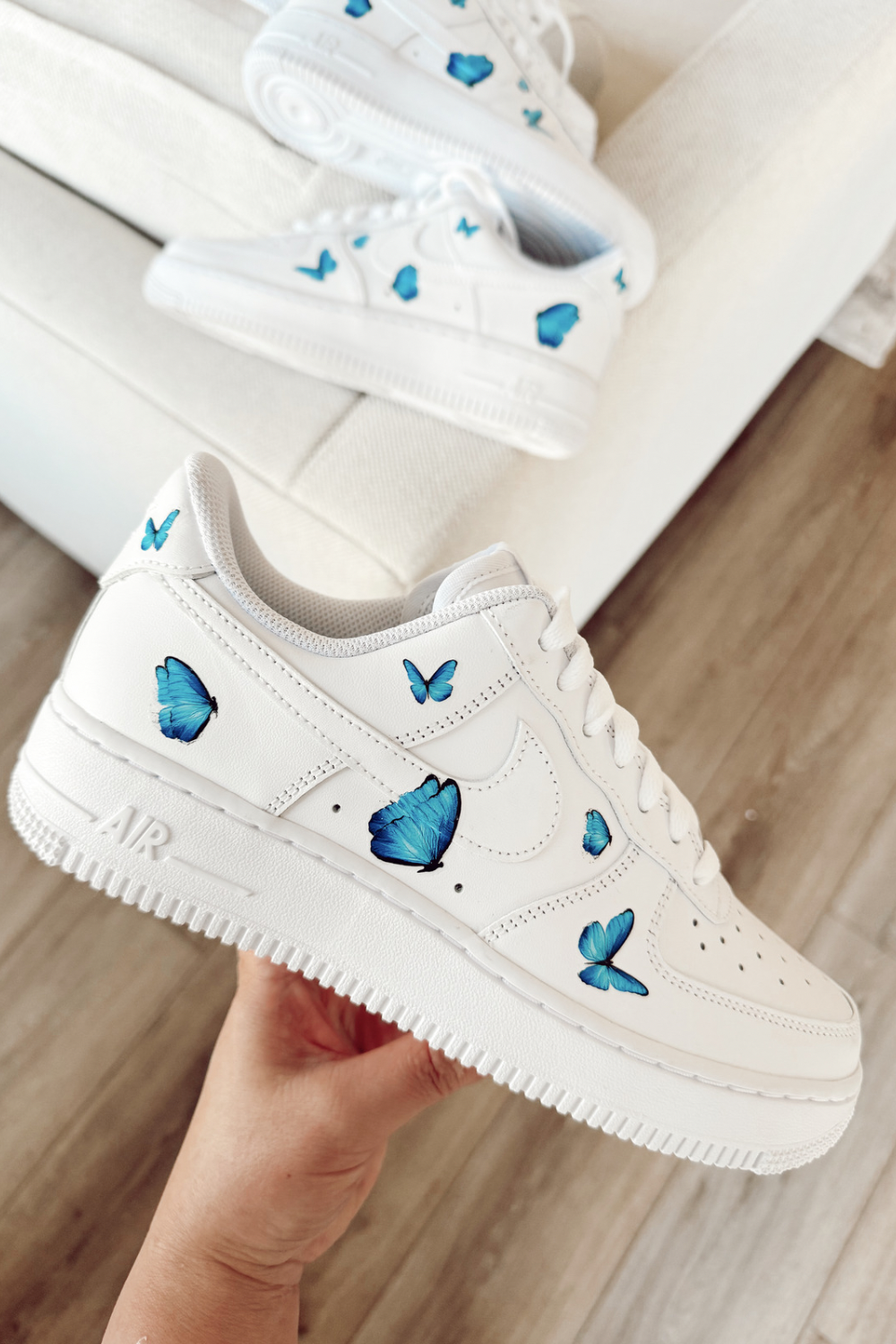 Butterfly nike air force custom – allsnkrshop