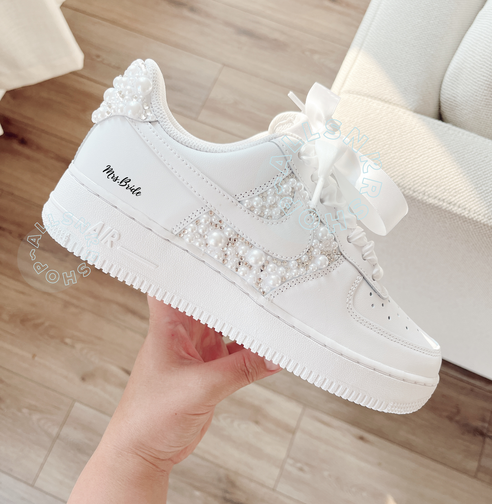 Nike Air Force 1 for wedding
